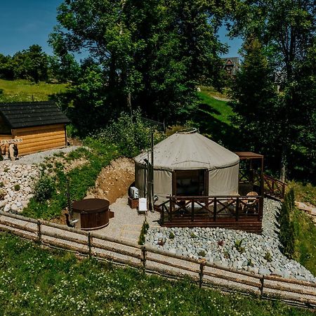 Jurta Na Wypasie - Luksusowy Namiot Z Widokiem Na Gory - Jacuzzi, Sauna, Split Ac, Private, Star View Zakopane Exterior foto