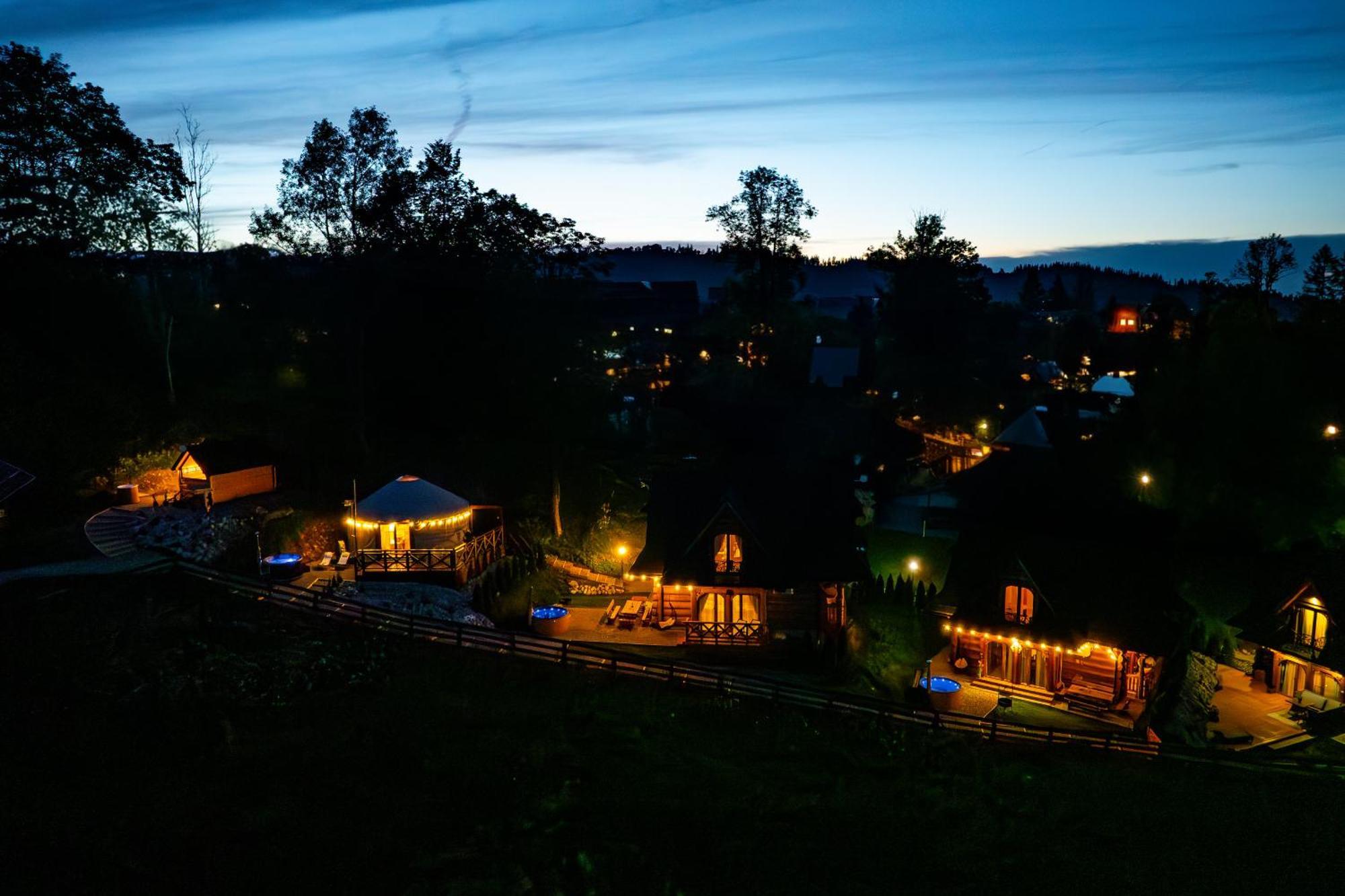 Jurta Na Wypasie - Luksusowy Namiot Z Widokiem Na Gory - Jacuzzi, Sauna, Split Ac, Private, Star View Zakopane Exterior foto