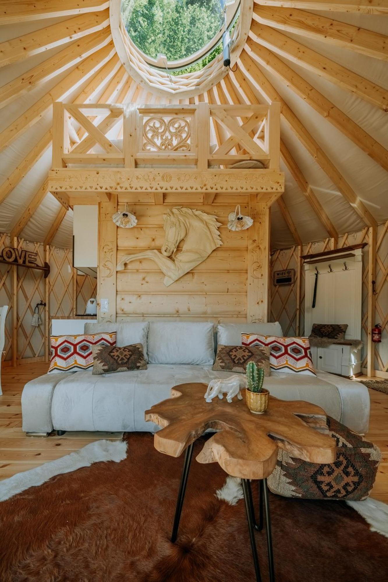 Jurta Na Wypasie - Luksusowy Namiot Z Widokiem Na Gory - Jacuzzi, Sauna, Split Ac, Private, Star View Zakopane Exterior foto
