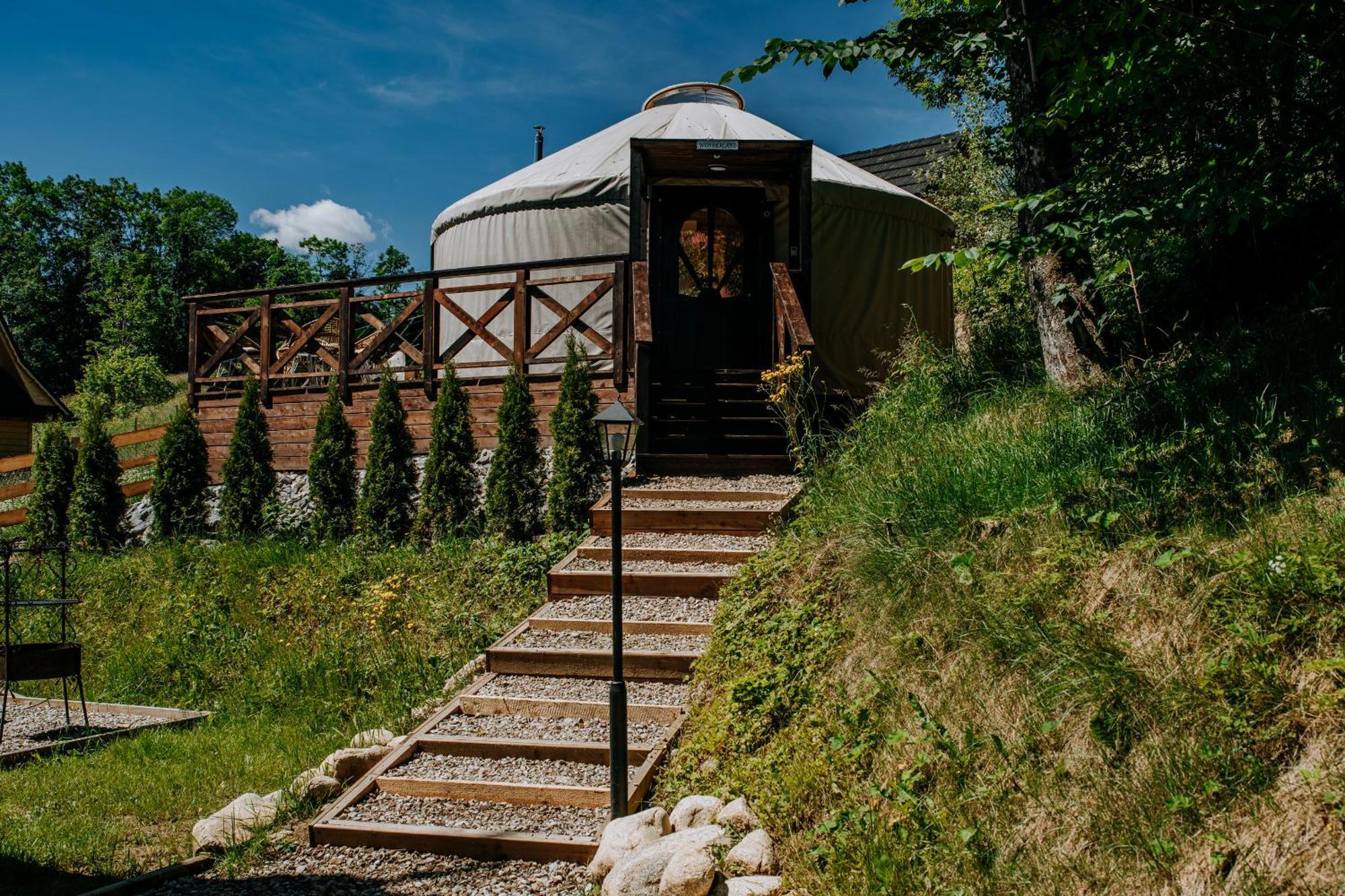 Jurta Na Wypasie - Luksusowy Namiot Z Widokiem Na Gory - Jacuzzi, Sauna, Split Ac, Private, Star View Zakopane Exterior foto