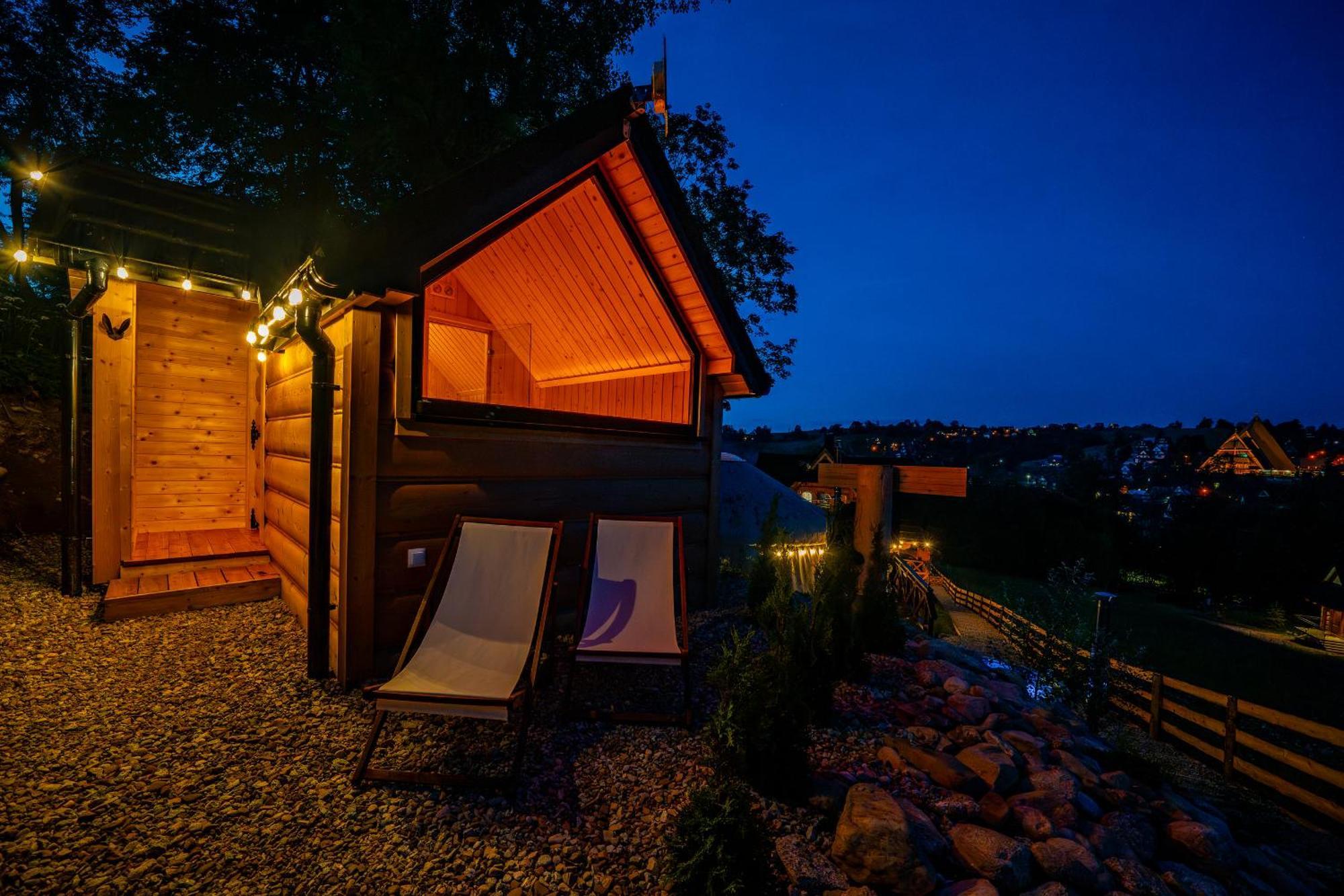 Jurta Na Wypasie - Luksusowy Namiot Z Widokiem Na Gory - Jacuzzi, Sauna, Split Ac, Private, Star View Zakopane Exterior foto
