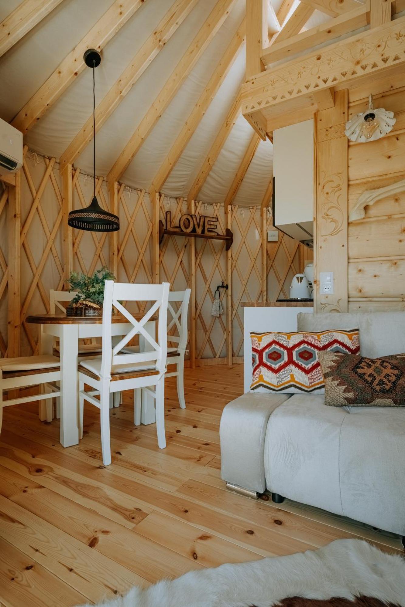 Jurta Na Wypasie - Luksusowy Namiot Z Widokiem Na Gory - Jacuzzi, Sauna, Split Ac, Private, Star View Zakopane Exterior foto