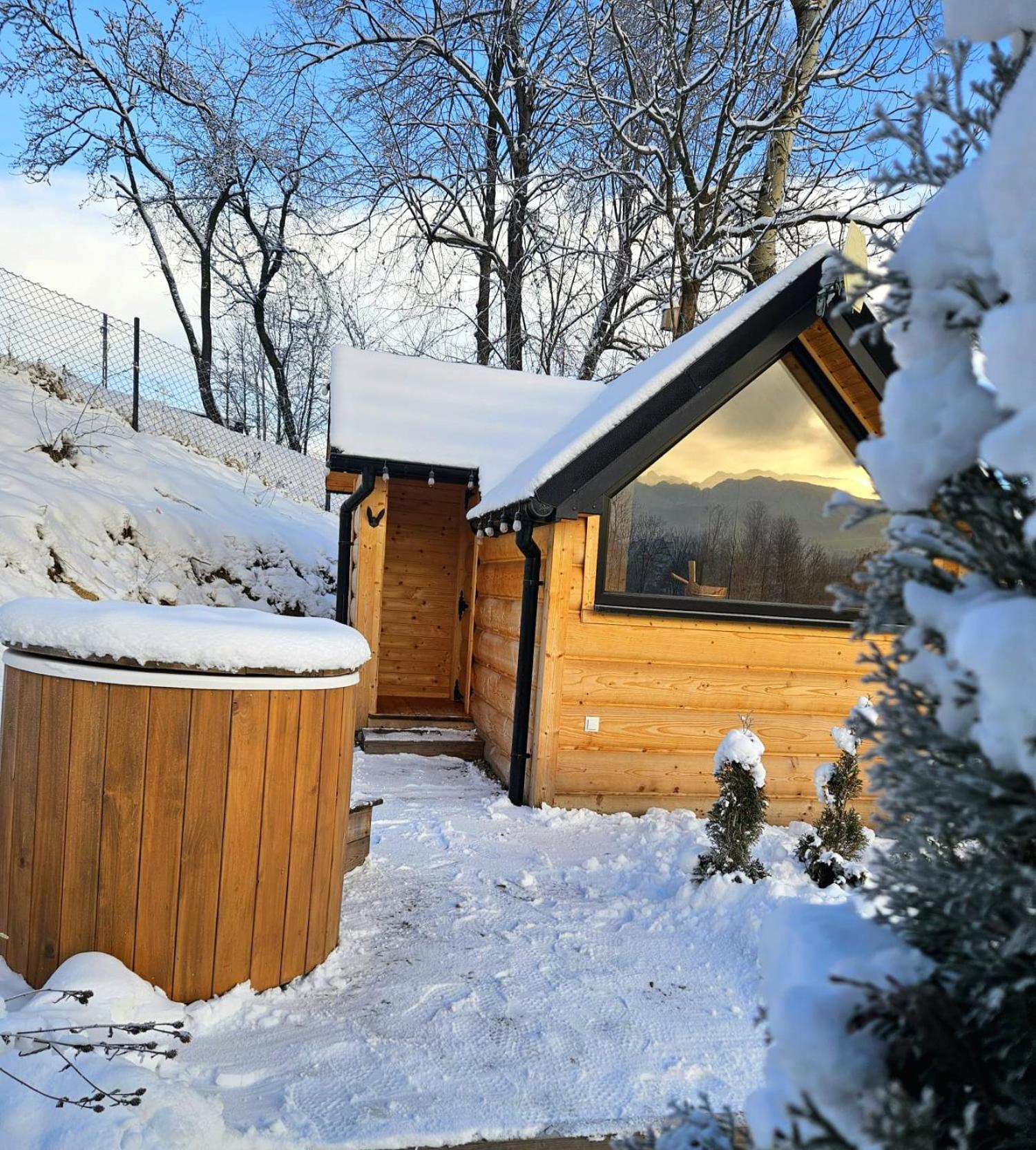 Jurta Na Wypasie - Luksusowy Namiot Z Widokiem Na Gory - Jacuzzi, Sauna, Split Ac, Private, Star View Zakopane Exterior foto